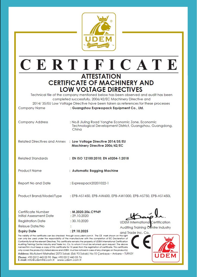 Certificado CE