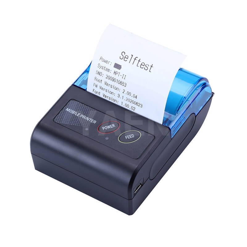Impresora de recibos térmica minúscula barata de 2 pulgadas para la venta
