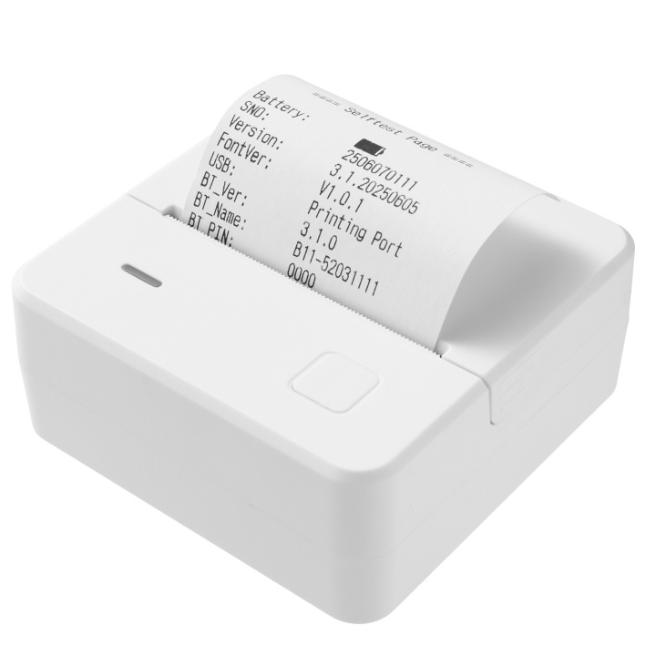 Mini Blue-Tooth Printer, Wireless Printer for iPhone/Android