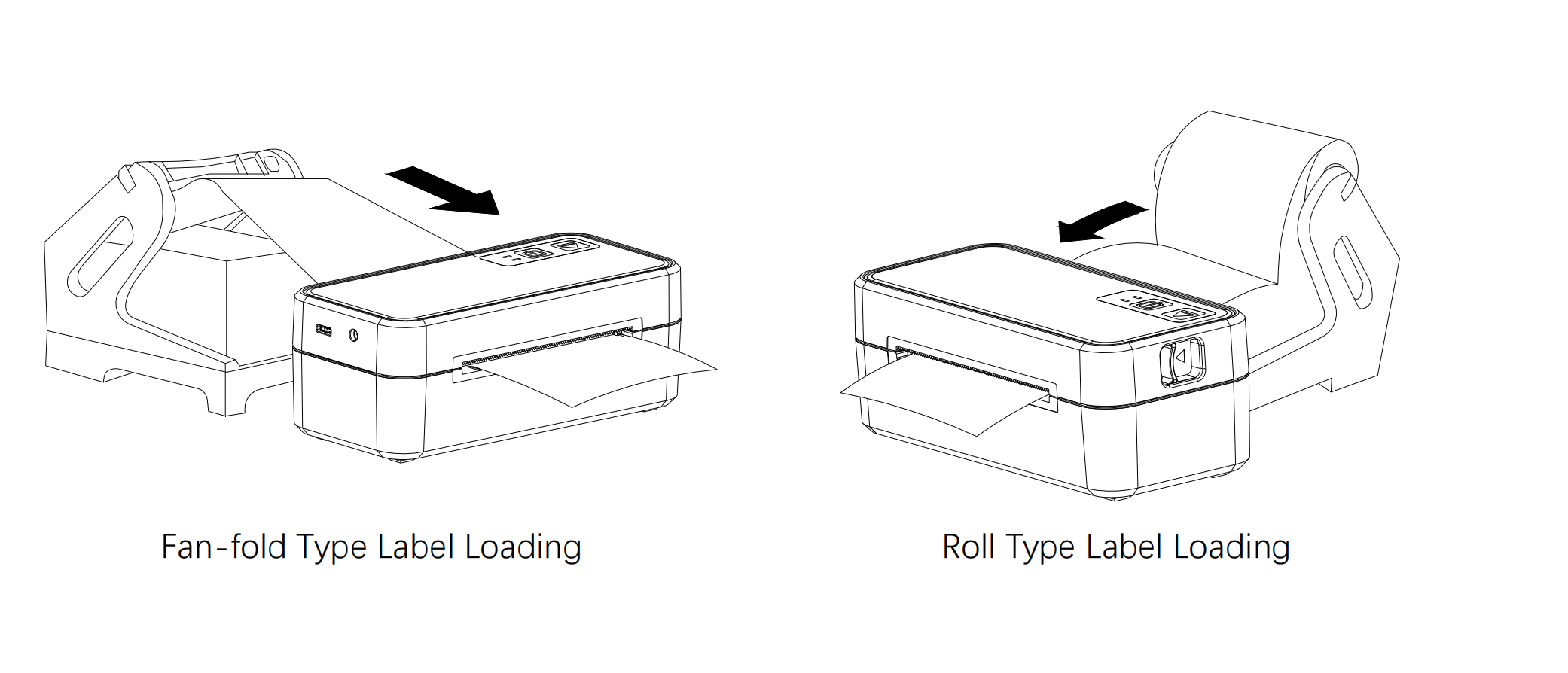 thermal label printing machine
