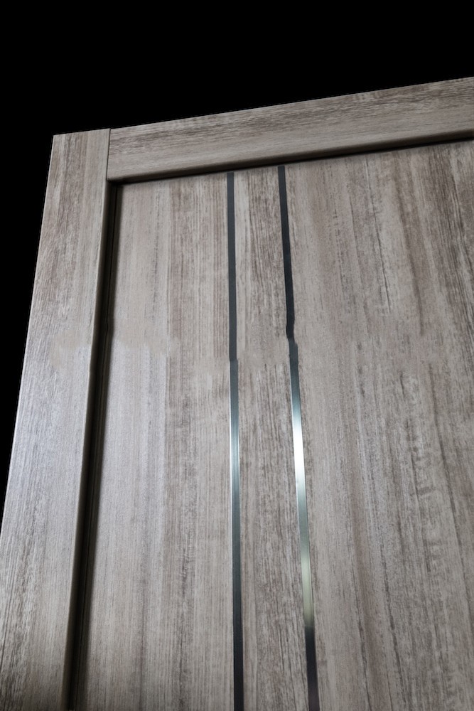 Kuchuan Modern PVC Laminate Doors Melamine Door Interior Room Door