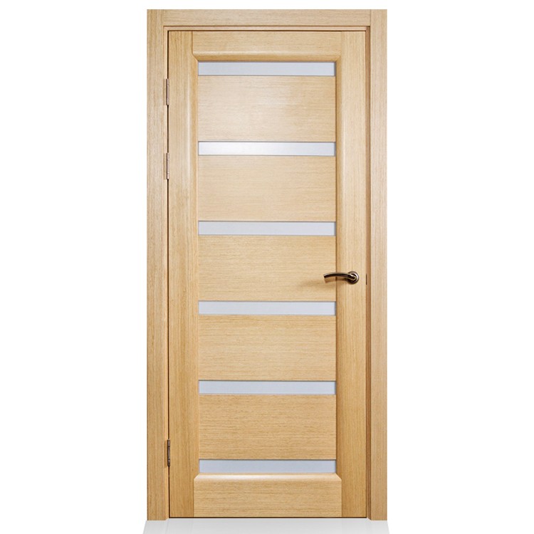 Kuchuan PVC Doors Interior MDF Wooden Glass Door
