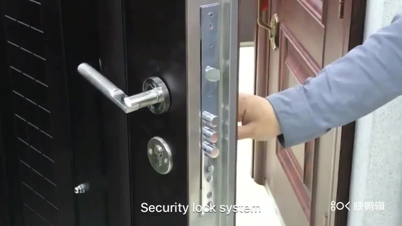 Kuchuan Exterior Security Steel Doors Metal Door