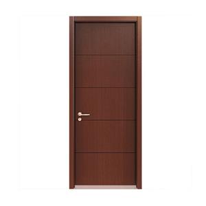 Kuchuan Hoteltür Geformte Melamintür 4 Panel Interne Holztüren