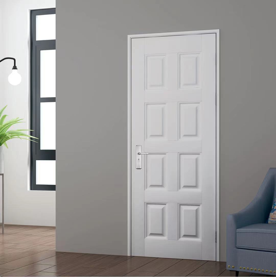 Nombre de madera blanco para puerta o pared - Daui Home
