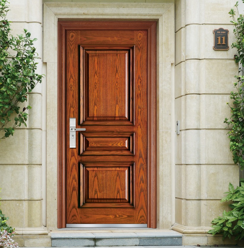 Classical Design Entrance Steel Metal Door