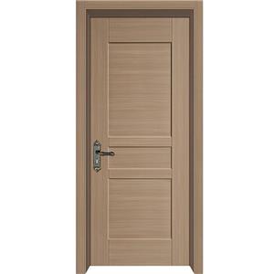 Kuchuan PVC Wood Hollow WPC Door Panel Extrusion Waterproof Door