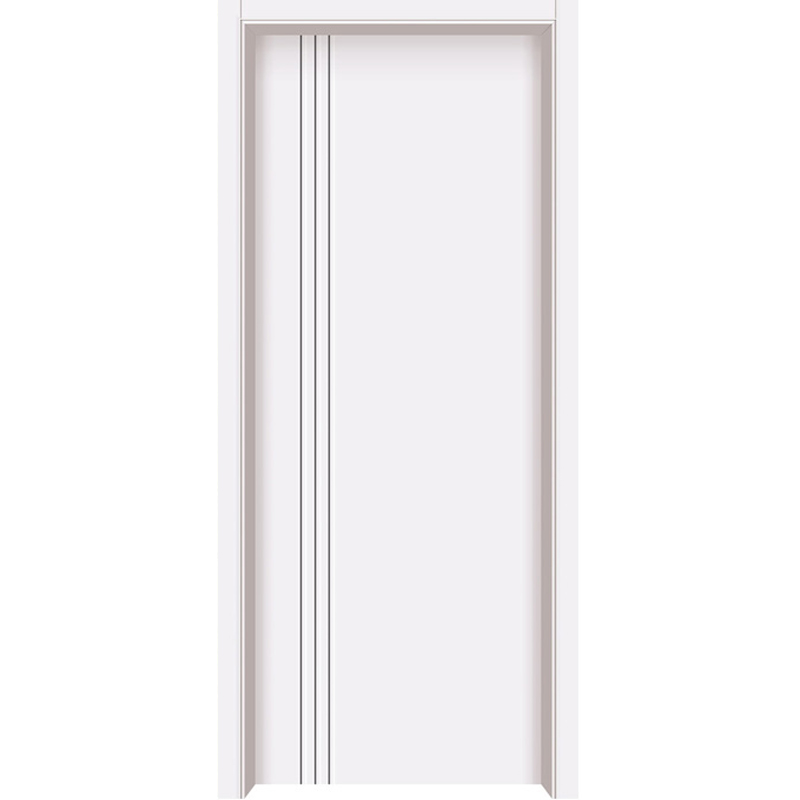Kuchuan MDF With Melamine Classic Hollow Core Door For Home Project