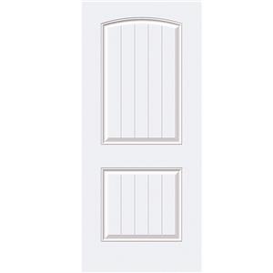 Puerta de acero americana de metal hueco de 2 paneles