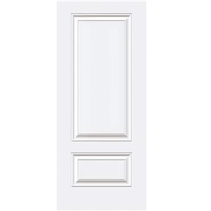 Puerta de acero americana de metal hueco de 2 paneles Kuchuan