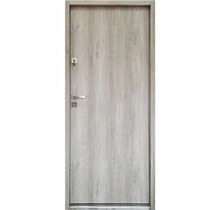 Puerta de entrada de puerta de acero con puerta de metal europea Kuchuan por ES-001