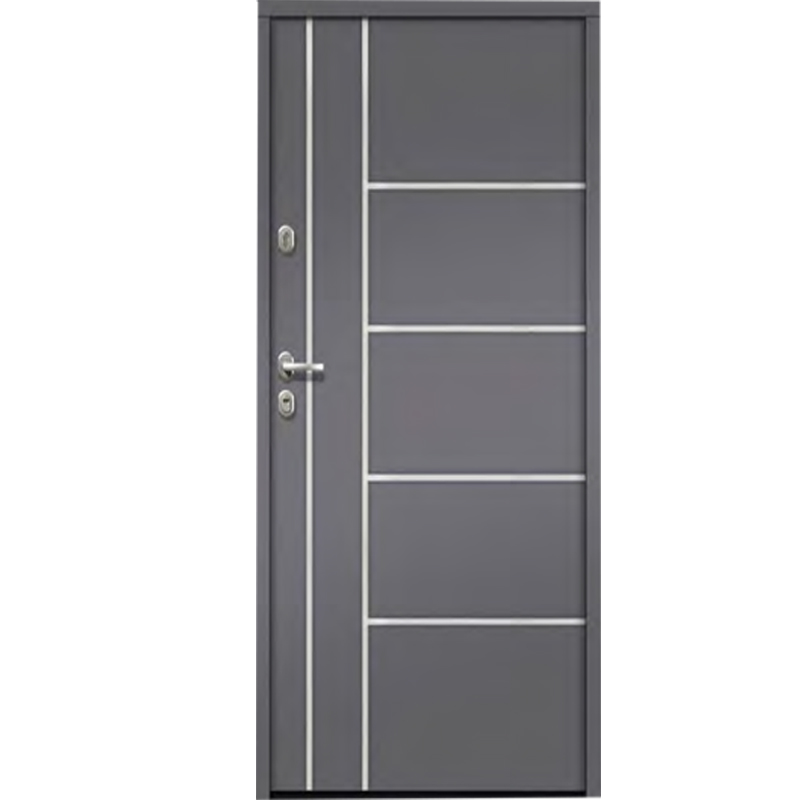 Китай Европейская металлическая дверь Kuchuan, стальная дверь, входная дверь от ES-008, производитель