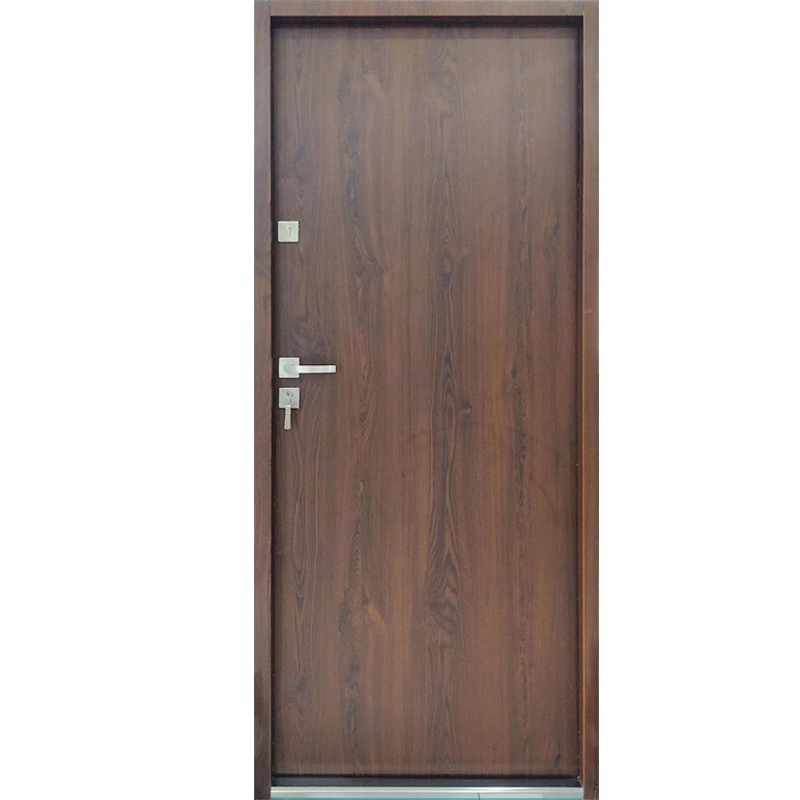 Porta d'ingresso per porta in acciaio con porta in metallo europea Kuchuan di ES-004