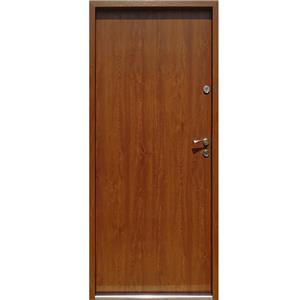 Puerta de entrada de puerta de acero con puerta de metal europea Kuchuan por ES-003