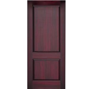 Kuchuan Fiberglass Door with Mahogany Grain FM-011