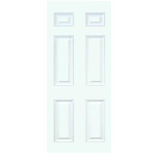 Kuchuan Fiberglass Door with Smooth Grain FS-006