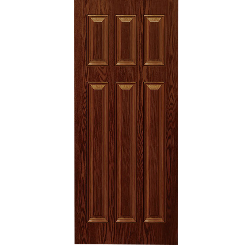 Kuchuan Fiberglass Door with Oak Grain FO-008