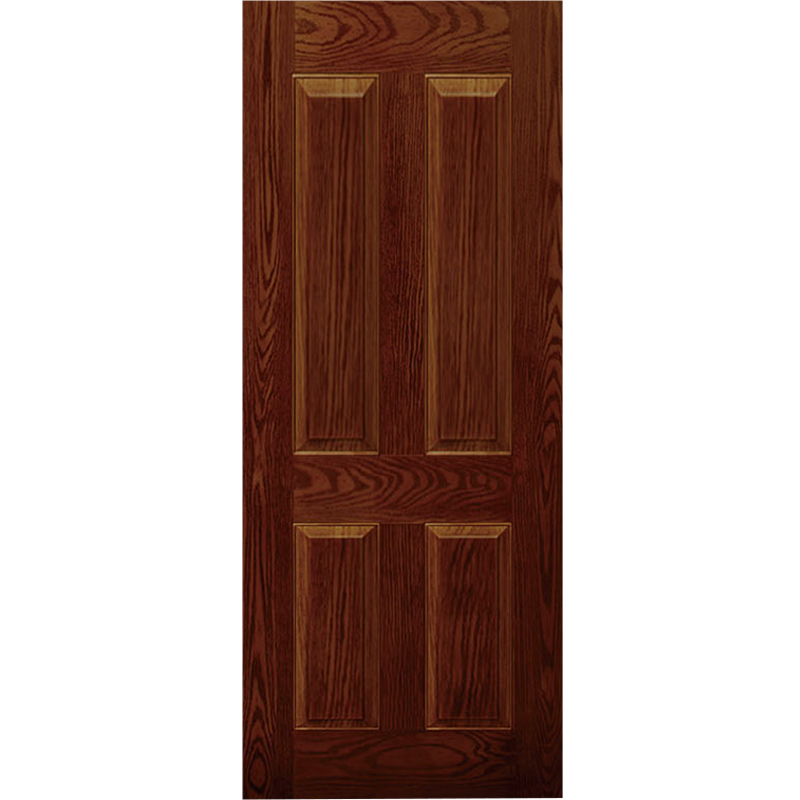 Kuchuan Fiberglass Door with Oak Grain FO-012
