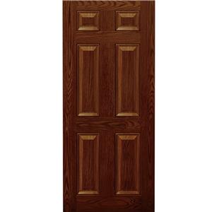 Kuchuan Fiberglass Door with Oak Grain FO-007