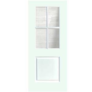 Kuchuan Fiberglass Door with Glazed Grain FGS-003