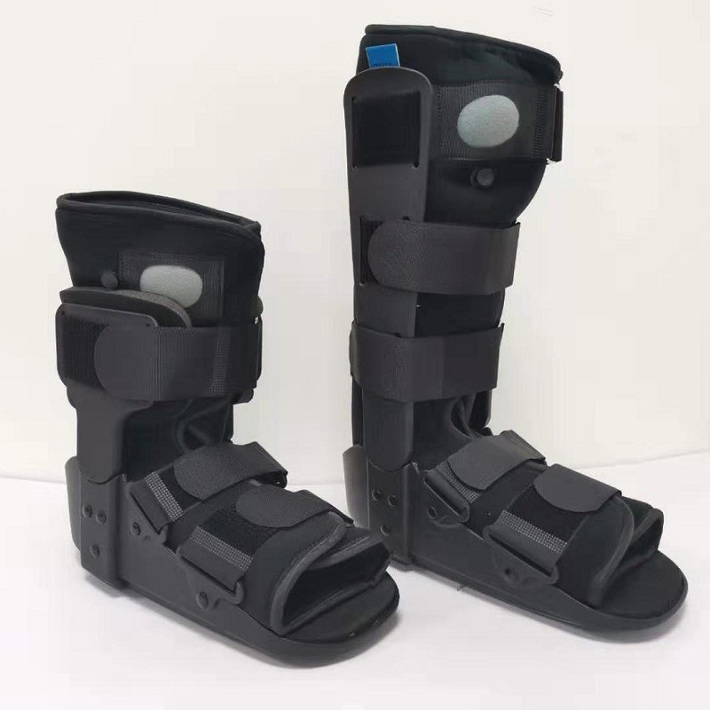 Breathable Tall Walker Fracture Boot Brace With Air Mesh Foam