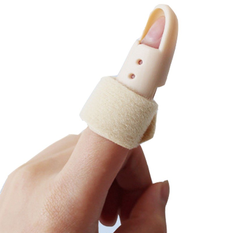 Breathable Rigid Plastic Finger Cot Brace