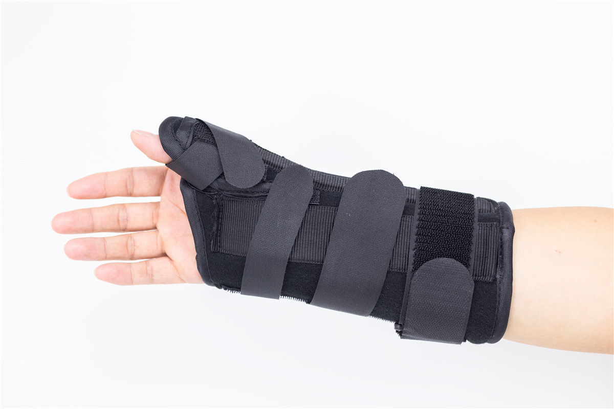 wrist splint with thumb spica