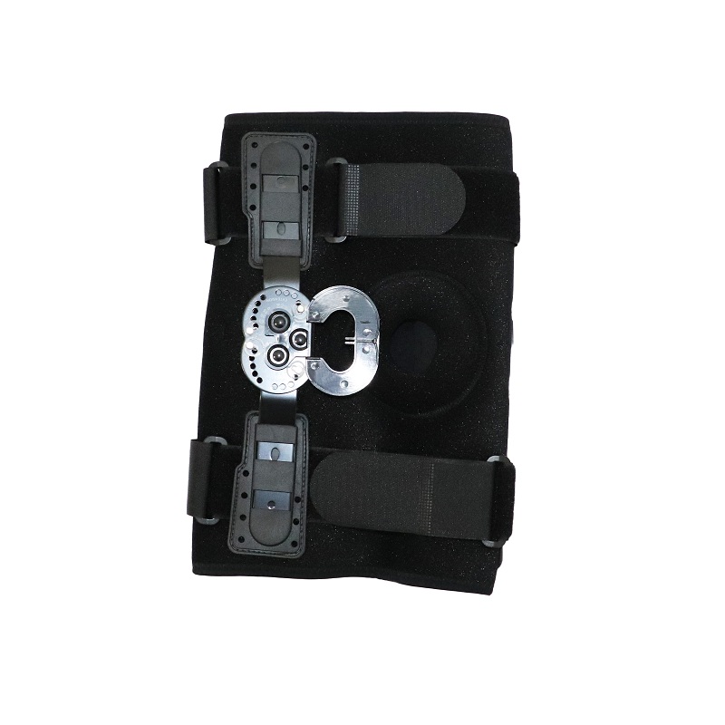Open Patella Hinged Knee Brace with Plastic cover
