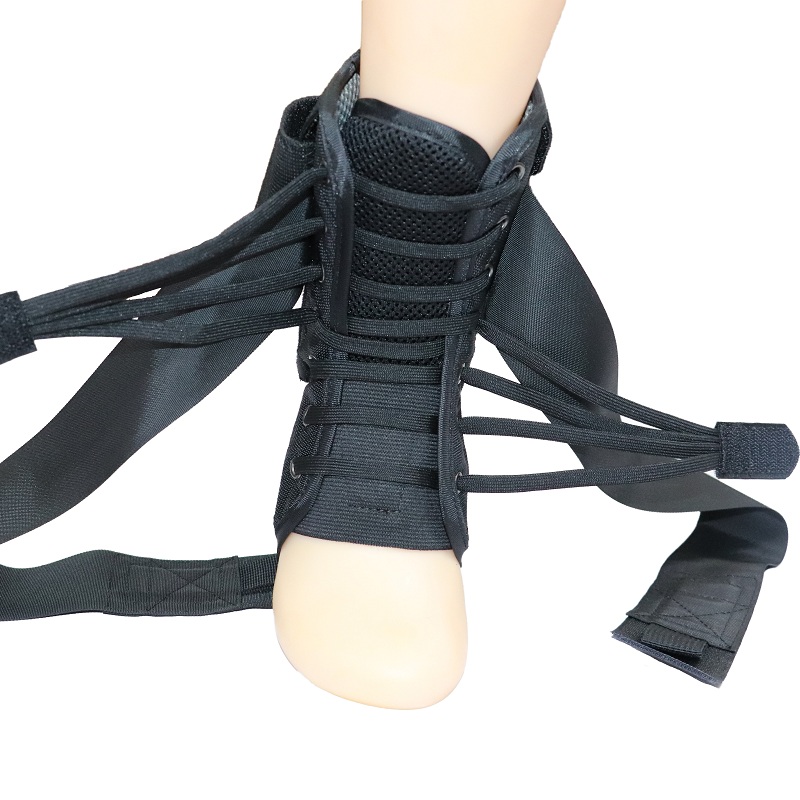 Adjustable Quick-lace Ankle Brace for Sprained Ankle