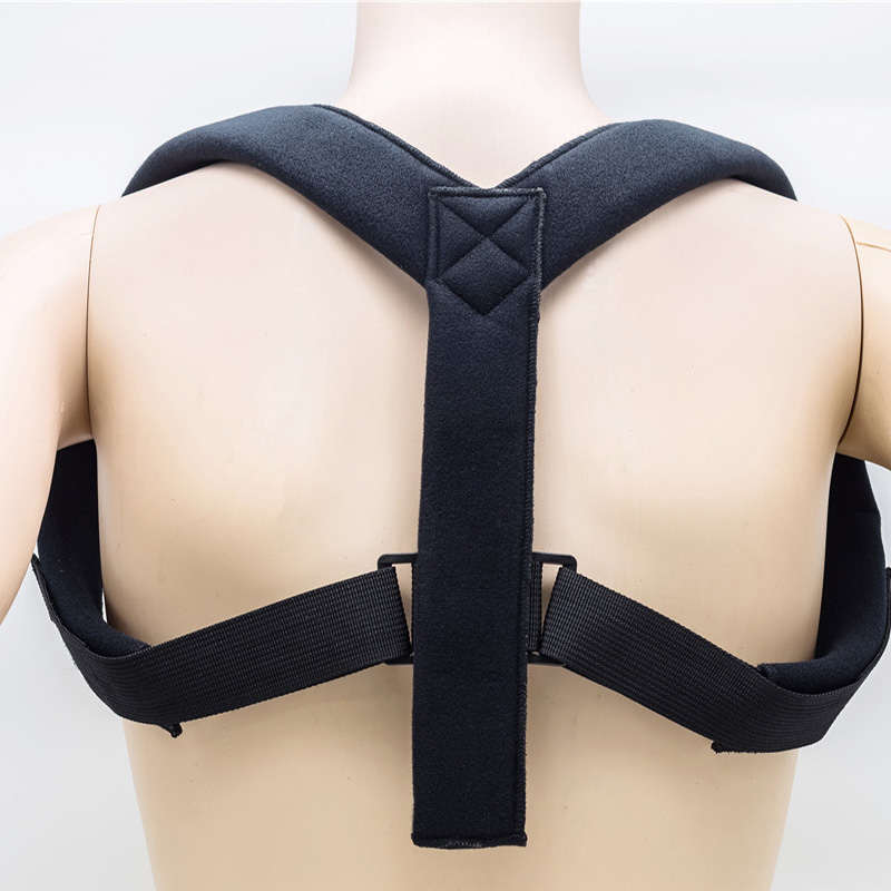 Correttore posturale per stecca di supporto elastico per clavicola