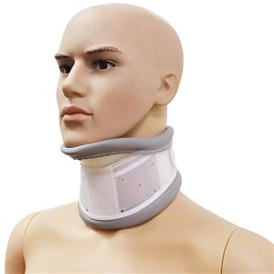 Collier cervical en plastique rigide avec mentonnière