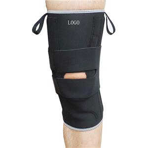J-образный боковой стабилизатор коленного сустава с шарниром