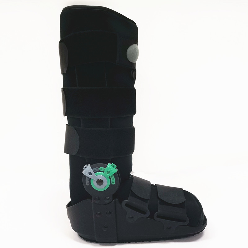 Tall Pneumatic ROM Walker Boot Braces with Anti-slip sole