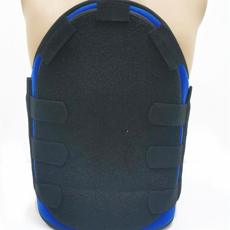 Moldable thoracolumbar spine fixation support