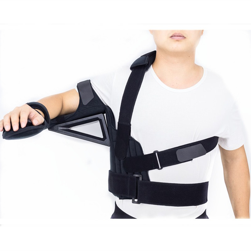 Immobilizzatore di movimento della spalla con supporto triangolare