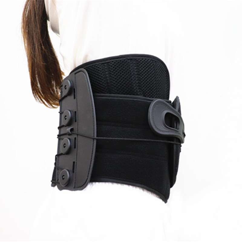 Adjustable ROM Hinged Hip Abduction With LSO Waist Belts