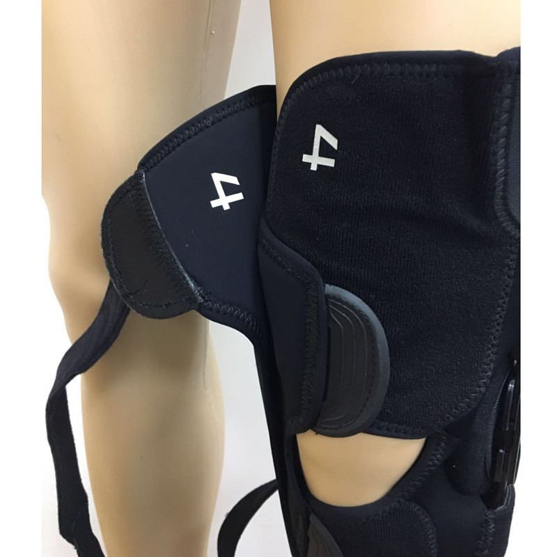 hinged knee brace