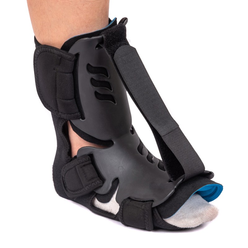 One-Piece Adjustable Dorsal Night Splints For Plantar Fasciitis