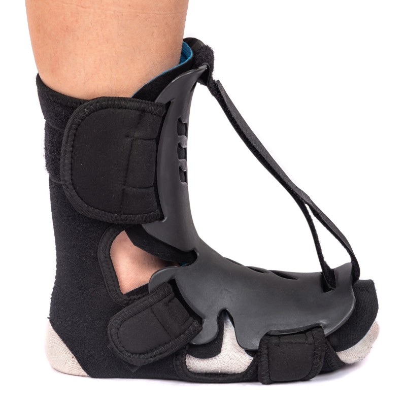 One-Piece Adjustable Dorsal Night Splints For Plantar Fasciitis