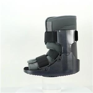 Wanderschuh mit Carbonfaser-Print – Gepolsterter Knöchelstützschuh zur Unterstützung der Genesung nach Frakturen und Verstauchungen