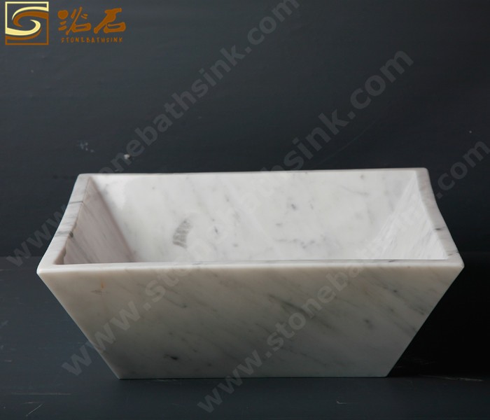 Китай Раковина из белого мрамора Carrara, производитель