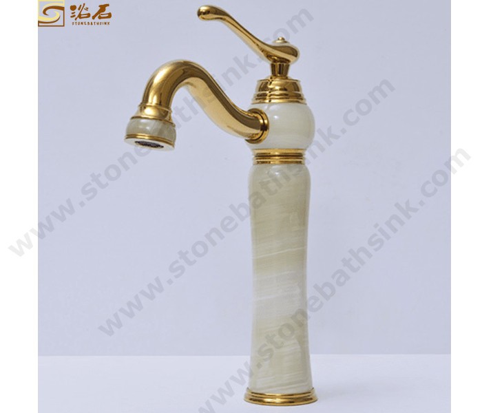 White Onyx Tall Faucet