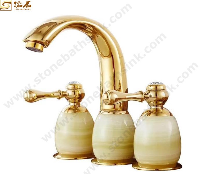 Green Onyx Faucet 3 pcs in one Unite