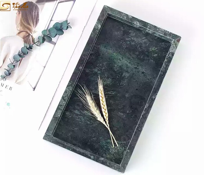 Indian Green Marble Platter