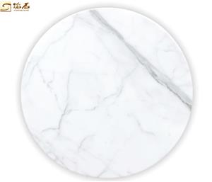 Fuente y plato de mármol blanco Bianco Carrara