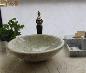 Évier de comptoir Mosaic White Onyx