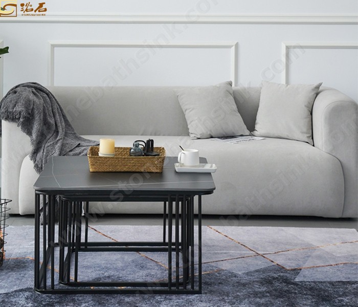 Italian Modern Folding Extendable Furniture Dining Table Sets Coffee Table Sets