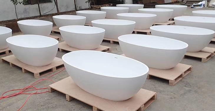 solid surface basin