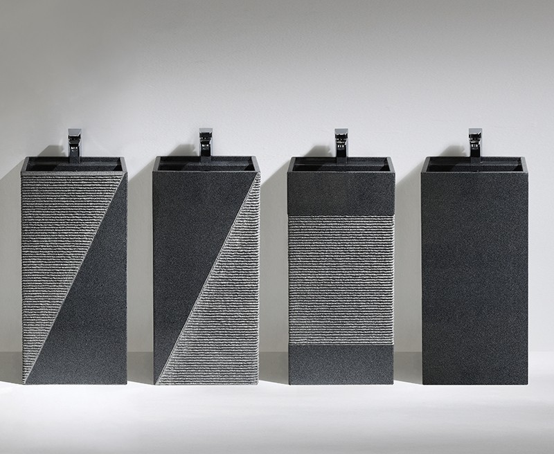 Lavabo sur colonne de granit en Malaisie / Hongkong Chine