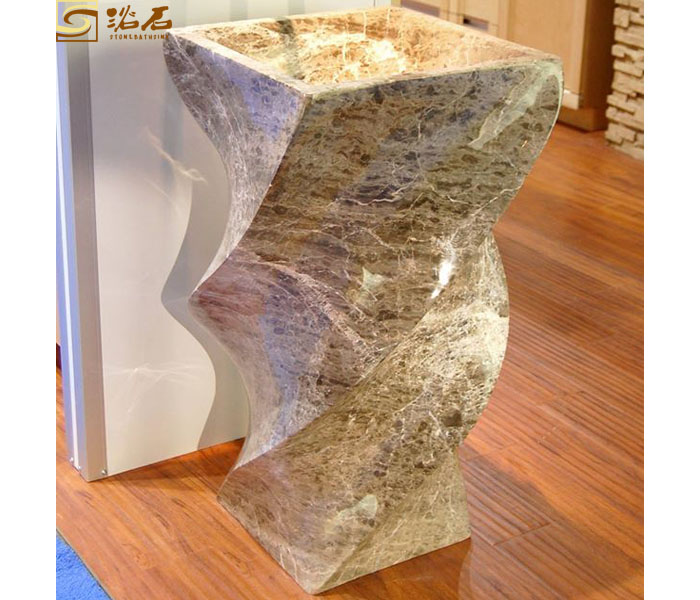 Marble Stone Pedestal Sink